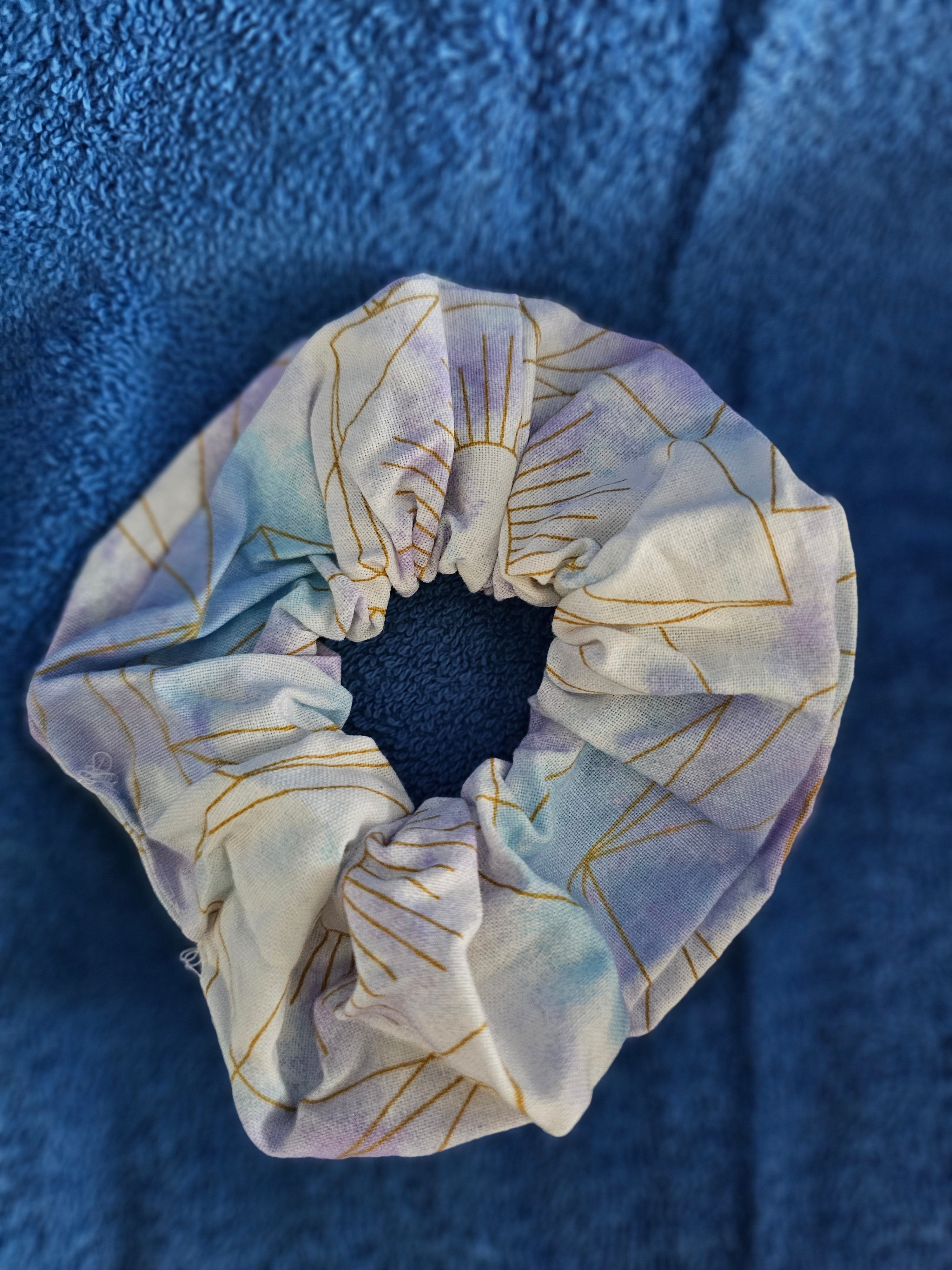 Space Themed Scrunchies