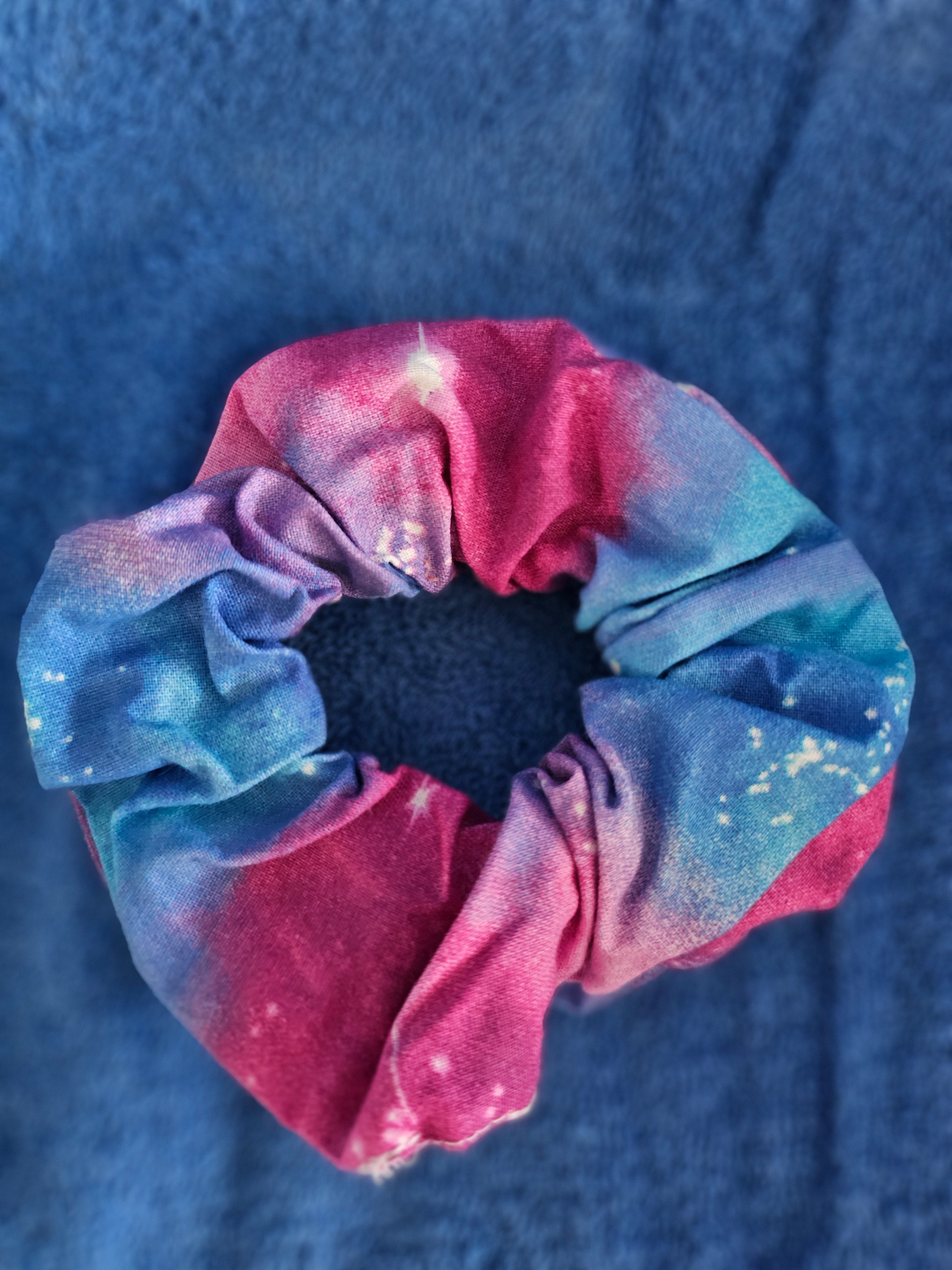 Space Themed Scrunchies