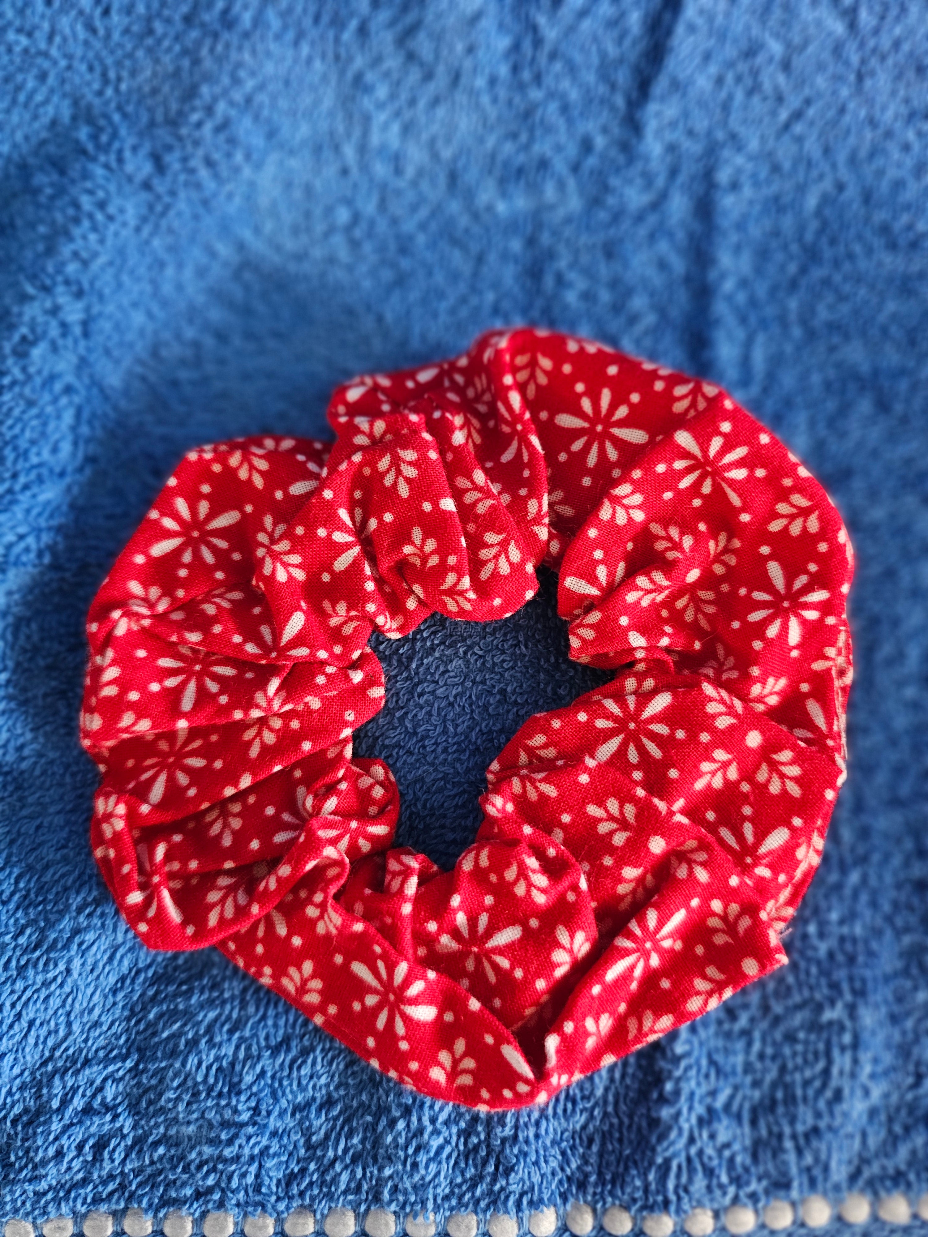 Flower Themed Scrunchies