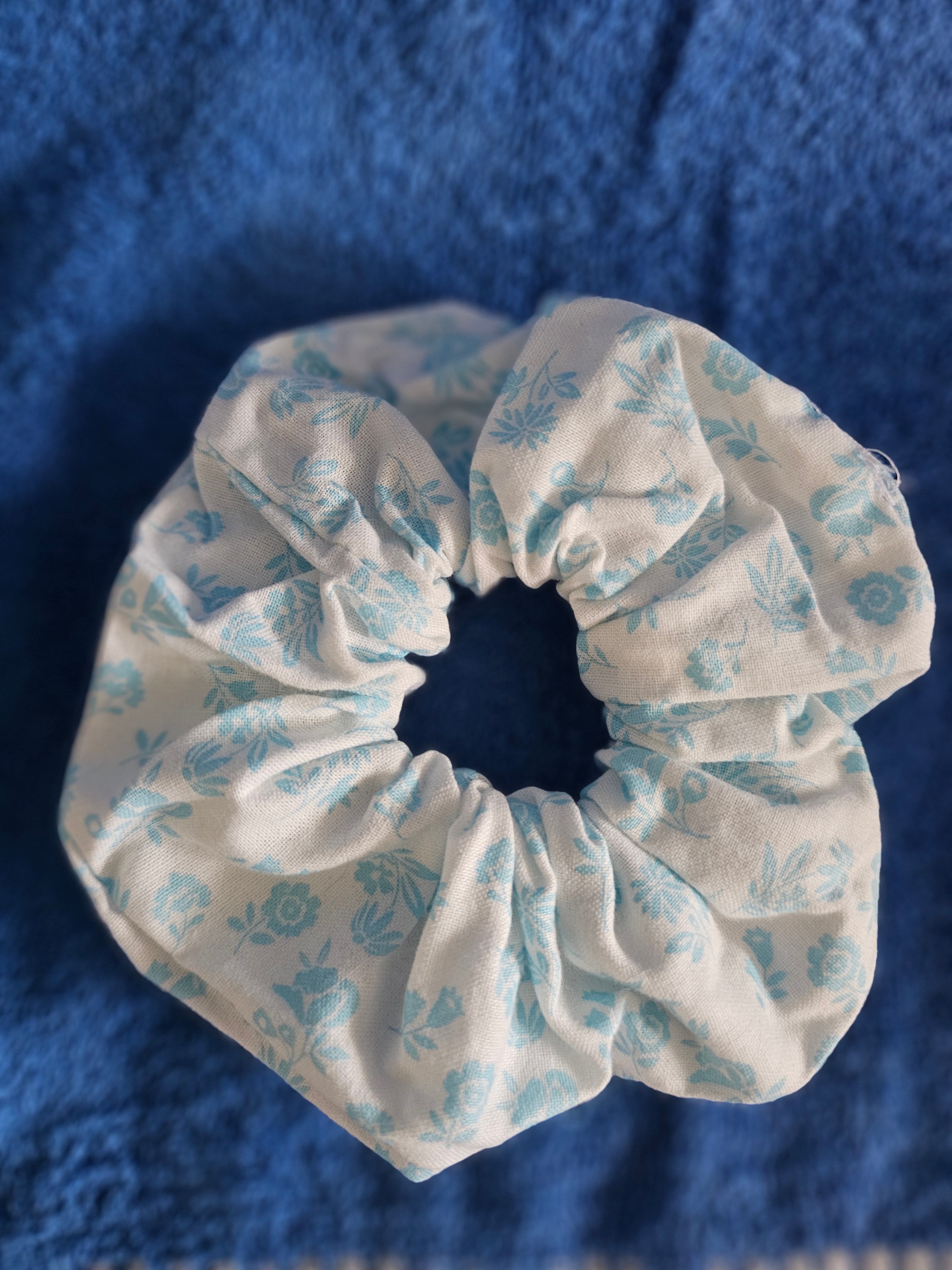 Flower Themed Scrunchies