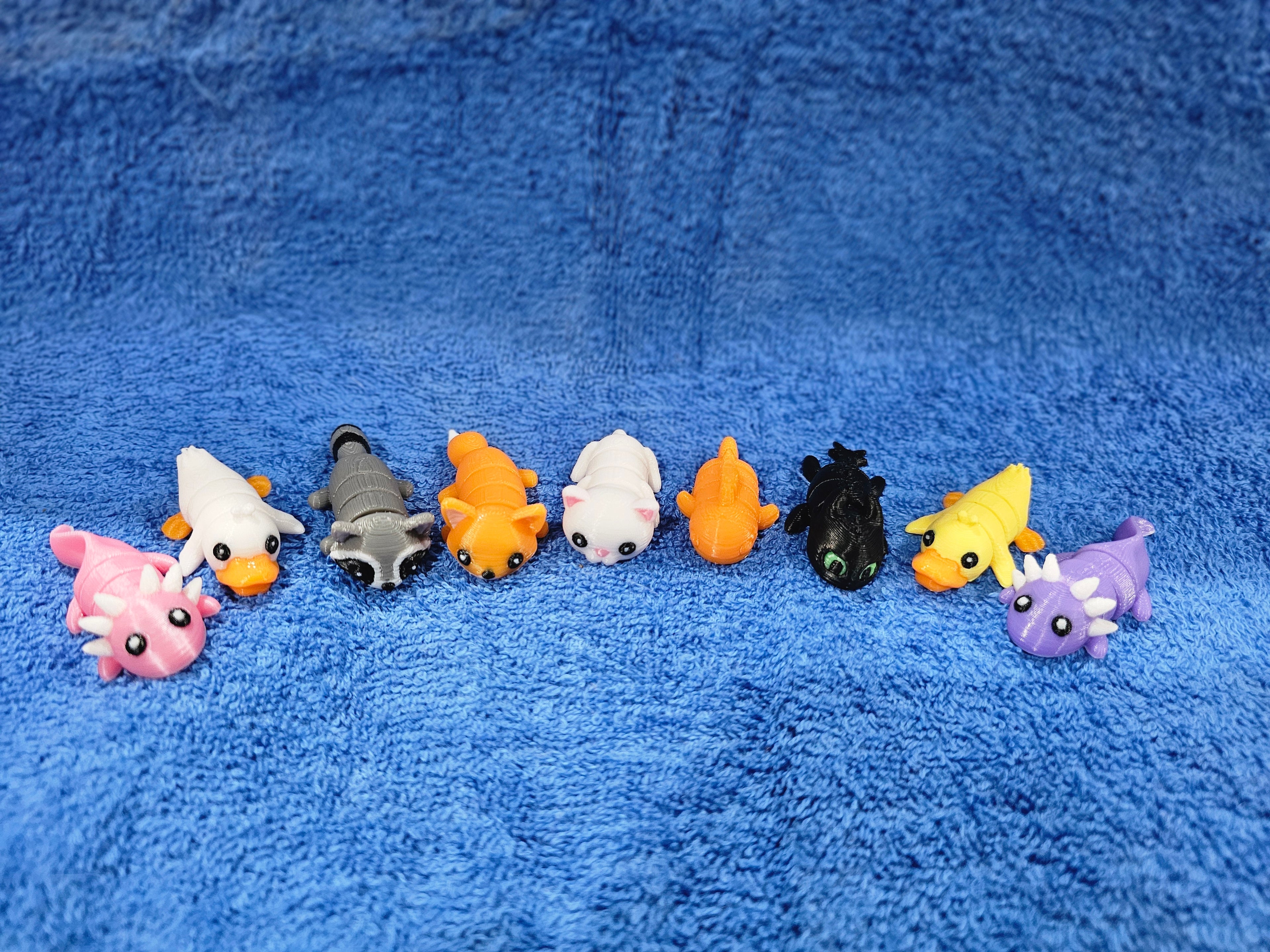 3-D Mini Animals